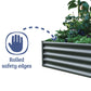 Absco | 4x4x1 ft Square Raised Garden Bed