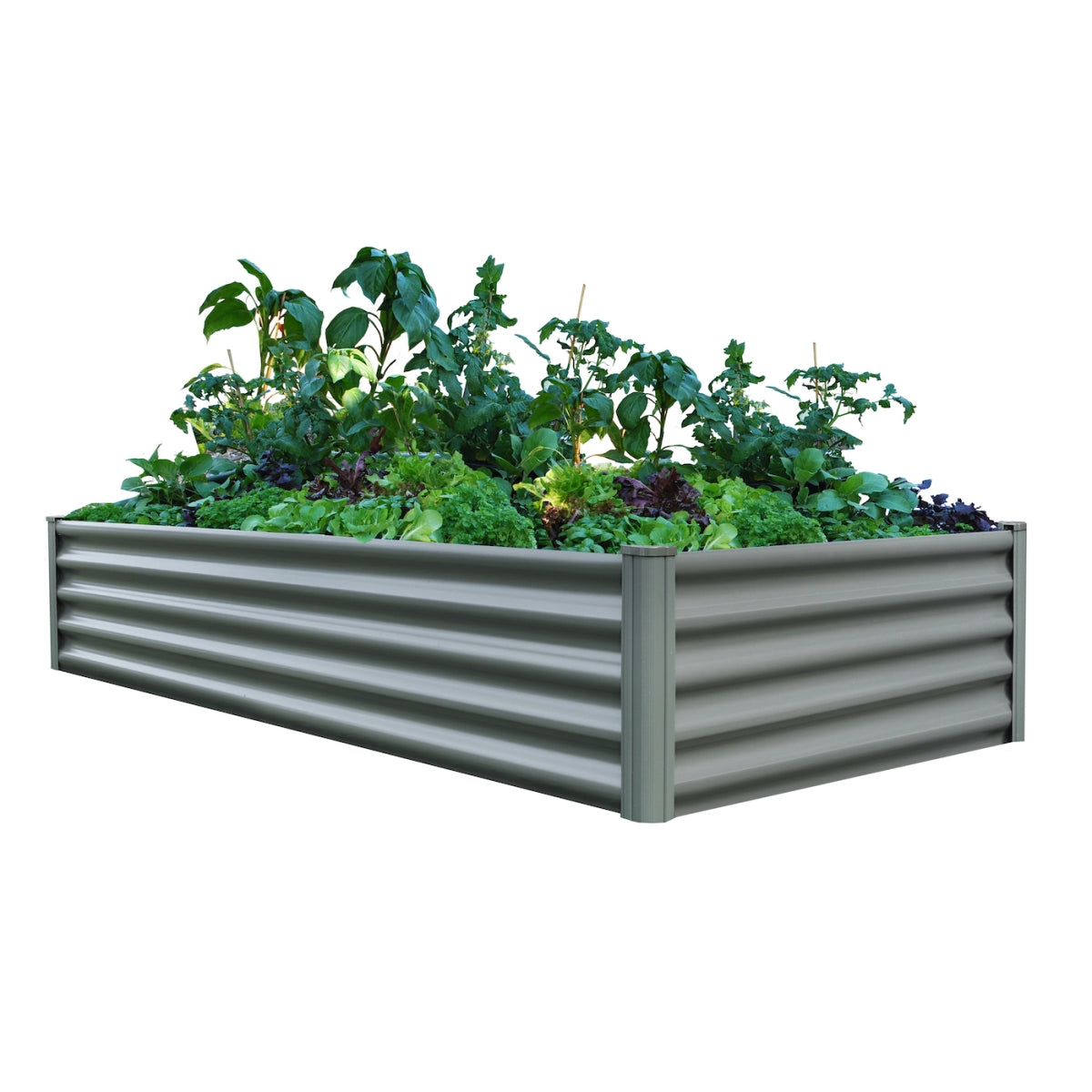 Absco | 6x3x1.3 ft Raised Garden Bed - Woodland Gray