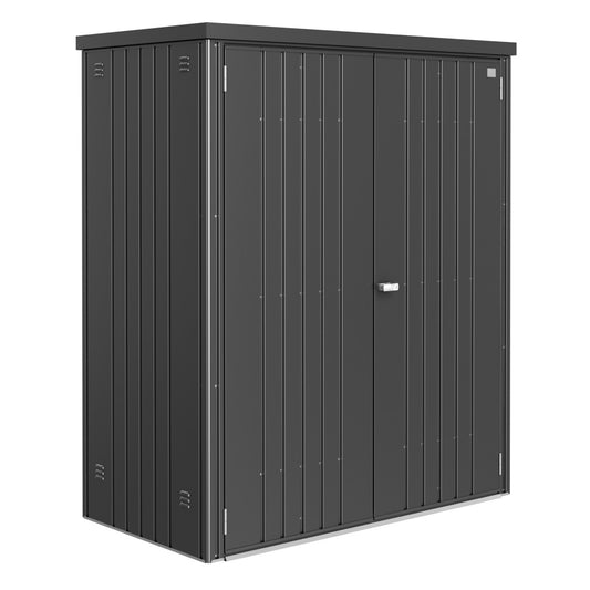 Biohort | 5x2.7x6 ft Equipment Locker 150 - Dark Gray - MyGreenhouseStore.com