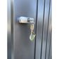 Biohort | 3x2.7x6 ft Equipment Locker 90 - Dark Gray