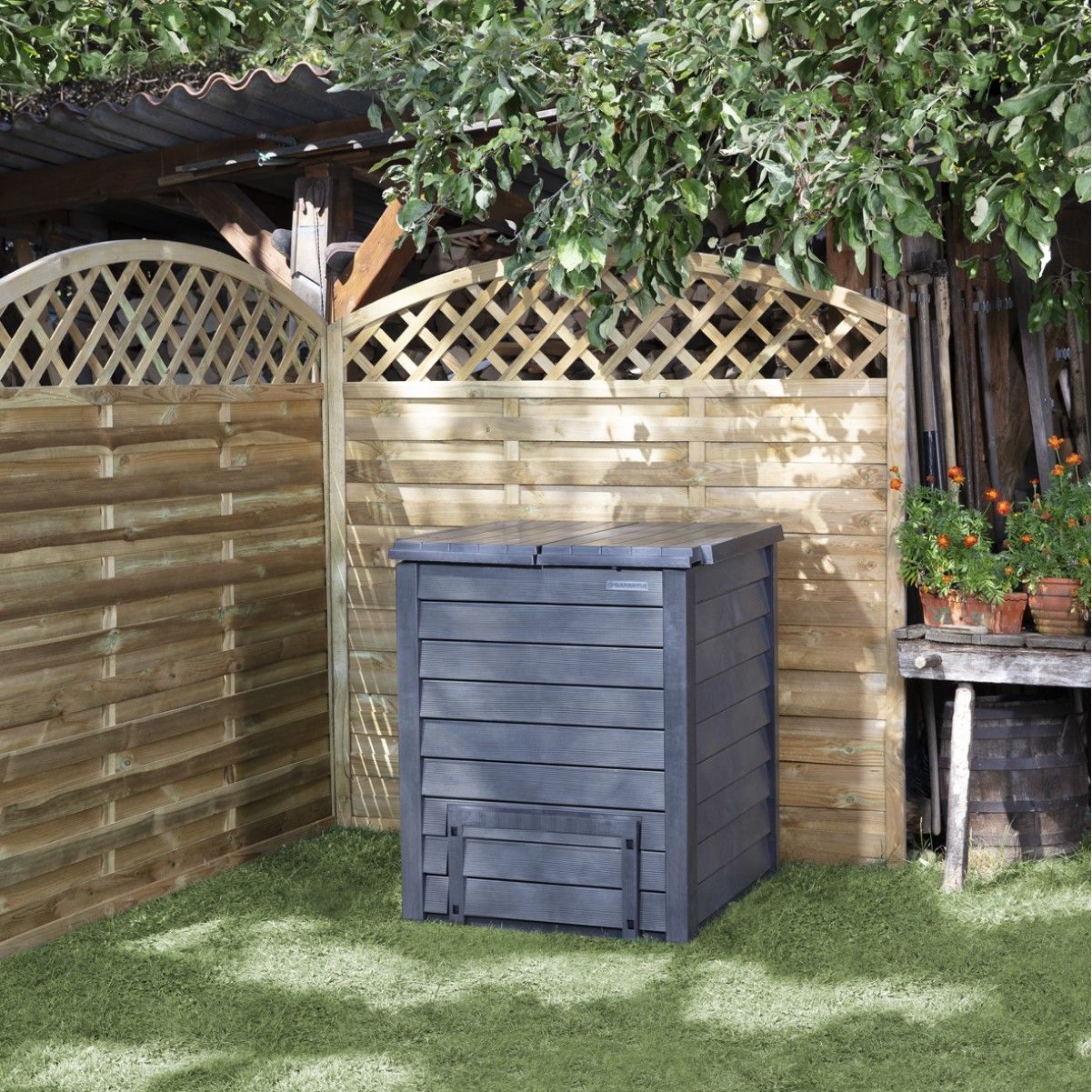 Graf Composter Graf | 158 Gallon Thermo Wood 600 Composter – MyGreenhouseStore.com