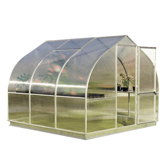 Hoklartherm | 9ft 8in x 10ft 6in x 7ft 7in Riga 3 Hobby Greenhouse Kit With 8mm Twin-wall Polycarbonate Glazing