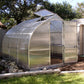 Hoklartherm | 9ft 8in x 10ft 6in x 7ft 7in RIGA 3 Hobby Greenhouse Kit With 8mm Twin-wall Polycarbonate Glazing