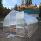 Hoklartherm | 7ft 8in x 14ft x 7ft 1in RIGA 4S Hobby Greenhouse Kit With 8mm Twin-wall Polycarbonate Glazing