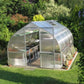 Hoklartherm | 9ft 8in x 14ft x 7ft 7in RIGA 4 Hobby Greenhouse Kit With 8mm Twin-wall Polycarbonate Glazing