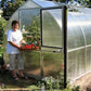 Hoklartherm | 9ft 8in x 14ft x 7ft 7in RIGA 4 Hobby Greenhouse Kit With 8mm Twin-wall Polycarbonate Glazing