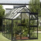 Janssens | 8x10x8 ft Junior Victorian J-VIC 23 Glass Greenhouse Kit With 4mm Tempered Glass Glazing