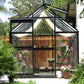 Janssens | 8x10x8 ft Junior Victorian J-VIC 23 Glass Greenhouse Kit With 4mm Tempered Glass Glazing
