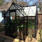 Janssens | 10x13x8 ft Junior Orangerie Glass Greenhouse Kit With 4mm Tempered Glass Glazing