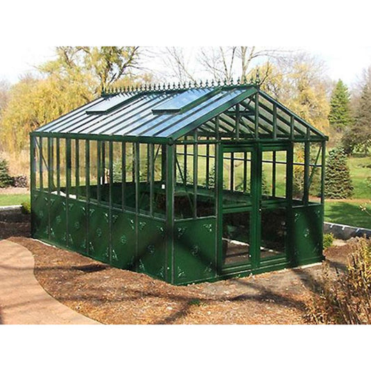 Janssens | 10x20x9 ft Retro Royal Victorian VI 36 Medium Greenhouse Kit With 4mm Tempered Glass Glazing