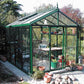 Janssens | 8x10x8.5 ft Royal Victorian VI 23 Small Glass Greenhouse Kit With 4mm Tempered Glass Glazing