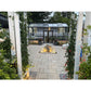 Janssens | 10x20x9 ft Royal Victorian VI 36 Large Glass Greenhouse Kit With 4mm Tempered Glass Glazing