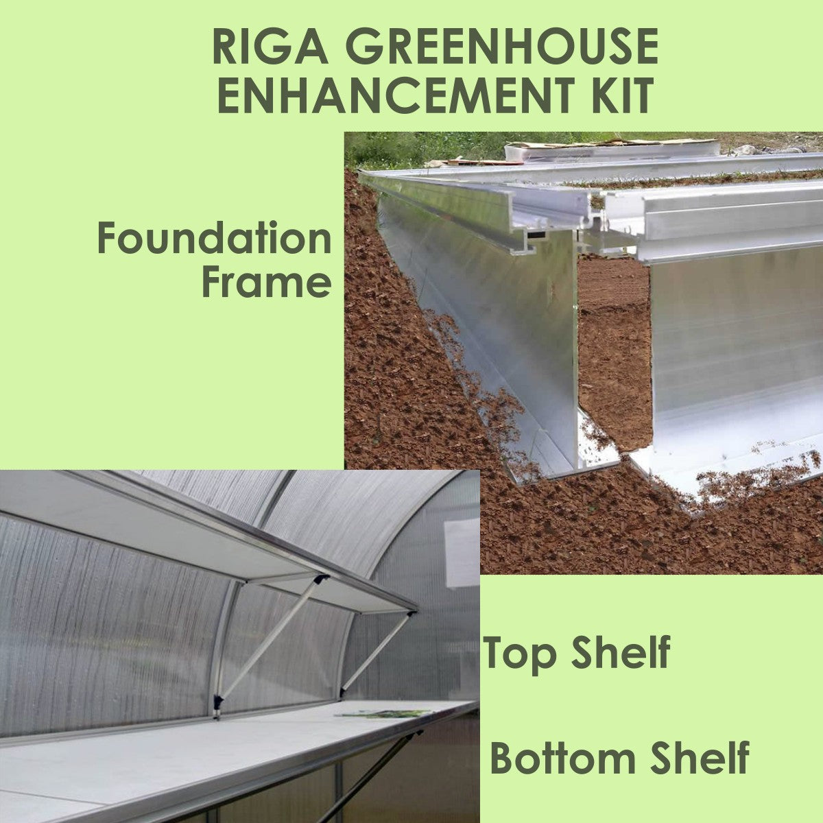 Hoklartherm | RIGA XL9 Greenhouse Enhancement Kit