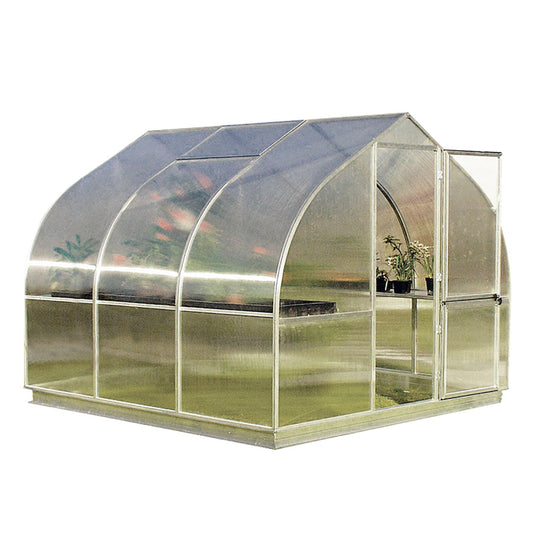 Hoklartherm | 7ft 8in x 10ft 6in x 7ft 1in RIGA 3S Hobby Greenhouse Kit With 8mm Twin-wall Polycarbonate Glazing