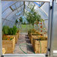 Hoklartherm | 14ft x 23ft x 9ft 10in Riga XL7 Professional Greenhouse Kit With 16mm Triple-wall Polycarbonate Glazing - MyGreenhouseStore.com