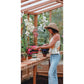 Santa Barbara | Deluxe Redwood Glass Greenhouse/Sunroom Premium Package With 3/16 inch Glass Glazing and Pre-assembled Panels