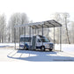 Arrow Carports Arrow | Carport 14x47x14 ft Charcoal CPHC144714