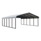 Arrow Carport 20' x 24' - Eggshell - mygreenhousestore.com