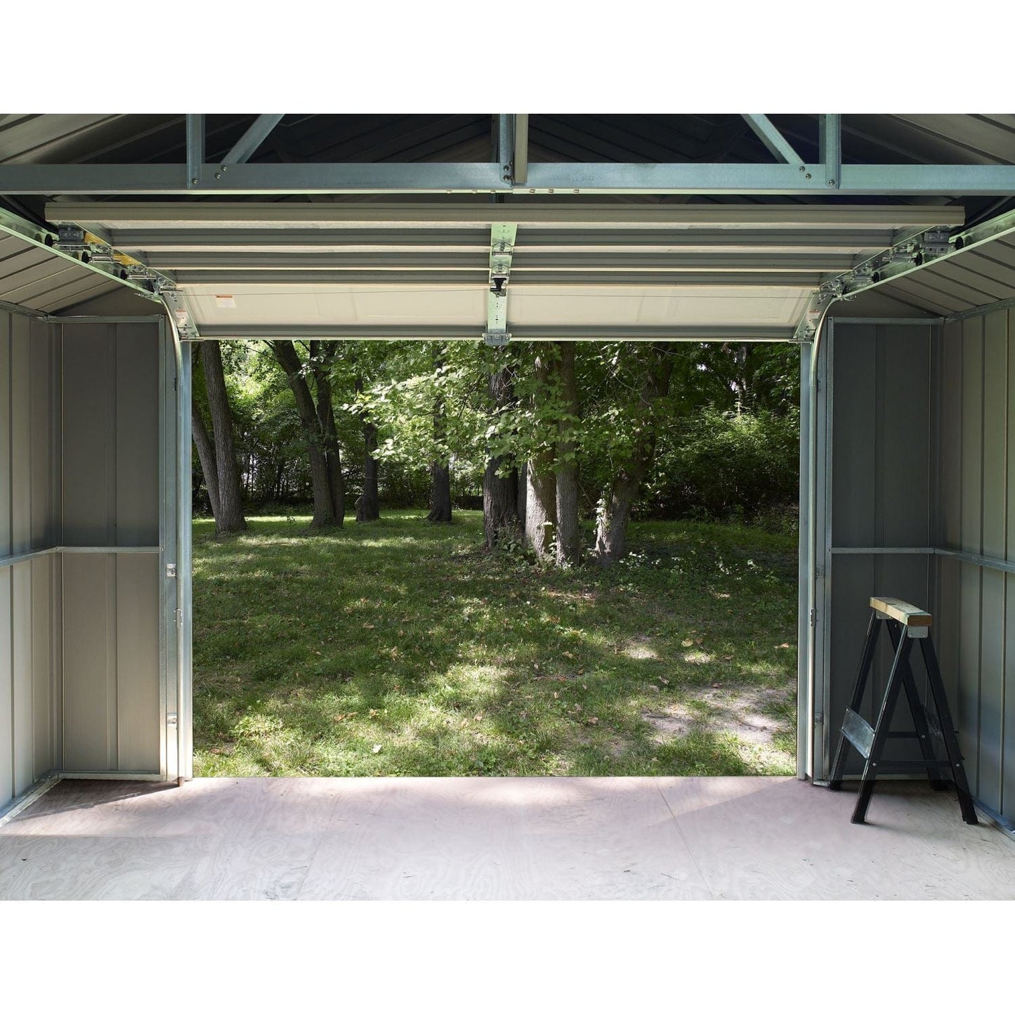 Arrow Murryhill 14' x 21' Garage, Steel Storage Building, Prefab Storage Shed - mygreenhousestore.com