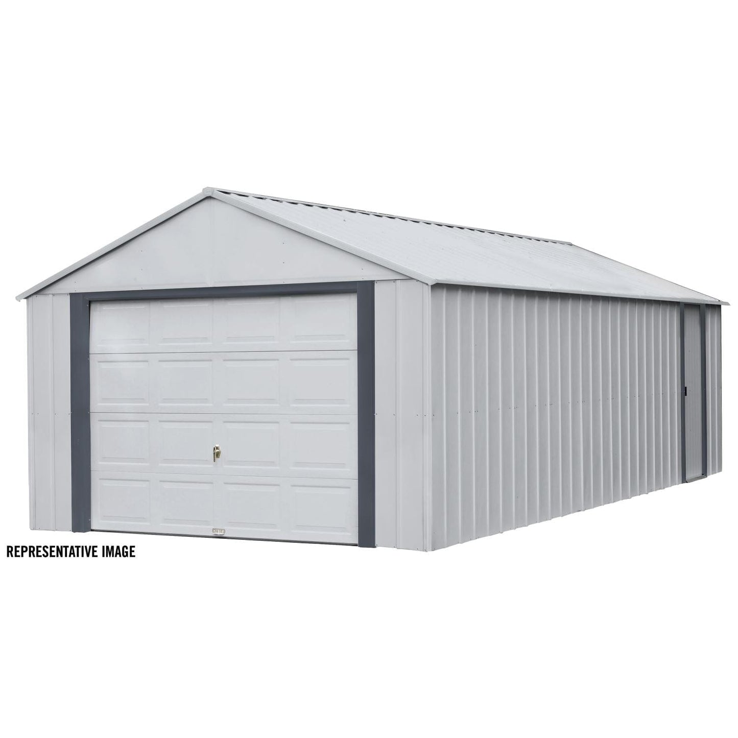 Arrow Murryhill 14' x 21' Garage, Steel Storage Building, Prefab Storage Shed - mygreenhousestore.com