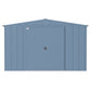 Arrow Metal Storage Shed Kit Arrow | Classic Steel Storage Shed, 10x14 ft., Blue Grey CLG1014BG