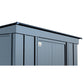 Arrow Metal Storage Shed Kit Arrow | Classic Steel Storage Shed, 10x4 ft., Blue Grey CLP104BG