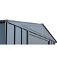 Arrow Metal Storage Shed Kit Arrow | Classic Steel Storage Shed, 10x8 ft., Blue Grey CLG108BG