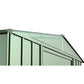 Arrow Metal Storage Shed Kit Arrow | Classic Steel Storage Shed, 6x5 ft., Sage Green CLG65SG