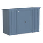 Arrow Metal Storage Shed Kit Arrow | Classic Steel Storage Shed, 8x4 ft., Blue Grey CLP84BG