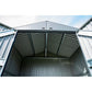 Arrow Elite Steel Storage Shed, 8' x 6' - Anthracite - mygreenhousestore.com