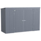Arrow Sheds & Storage Buildings Arrow | Elite Steel Storage Shed, 10x4 ft. Anthracite EP104AN