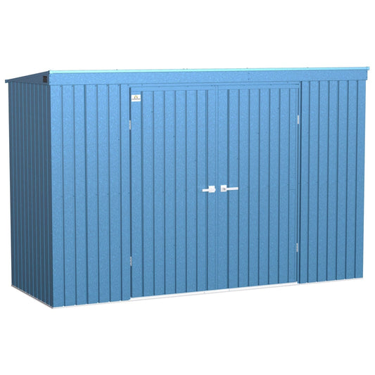 Arrow Sheds & Storage Buildings Arrow | Elite Steel Storage Shed, 10x4, ft. Blue Grey EP104BG