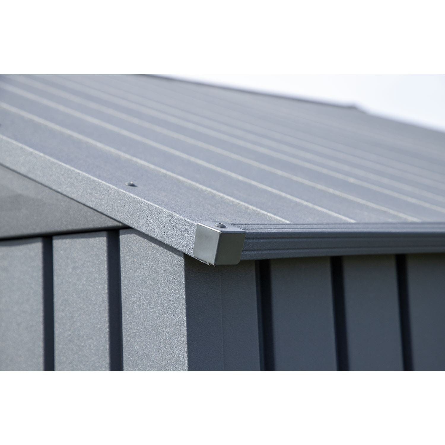 Arrow Sheds & Storage Buildings Arrow | Elite Steel Storage Shed, 10x8 ft. Blue Grey EG108BG