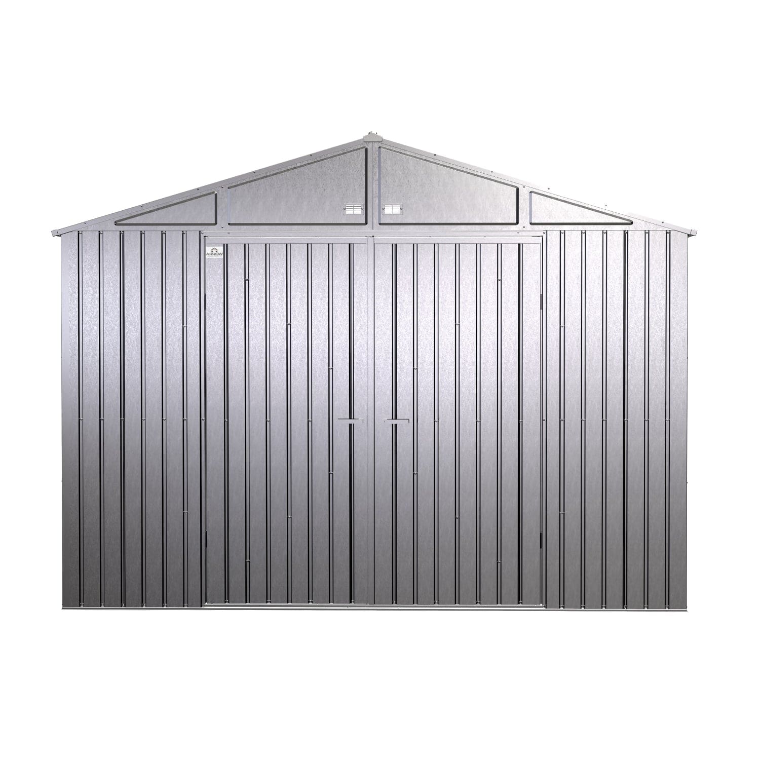 Arrow Sheds & Storage Buildings Arrow | Elite Steel Storage Shed, 10x8 ft. Silver EG108AB