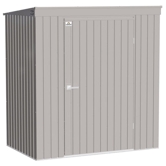 Arrow Sheds & Storage Buildings Arrow | Elite Steel Storage Shed, 6x4, ft. Cool Grey EP64CG