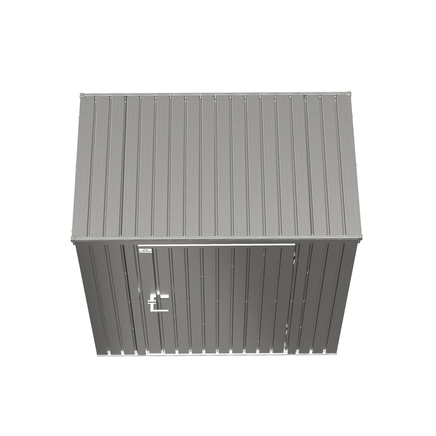 Arrow Sheds & Storage Buildings Arrow | Elite Steel Storage Shed, 6x4 ft. Silver EP64AB