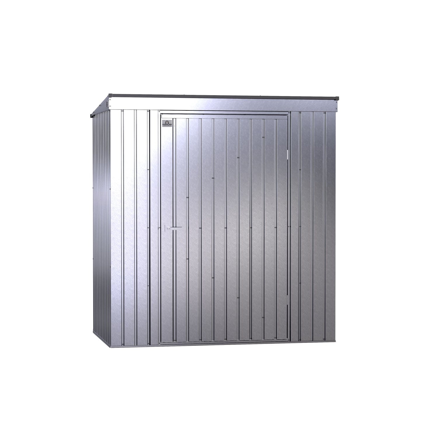 Arrow Sheds & Storage Buildings Arrow | Elite Steel Storage Shed, 6x4 ft. Silver EP64AB