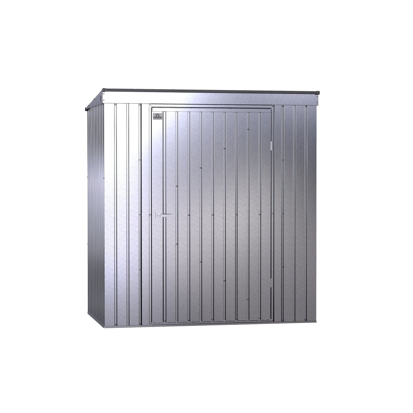 Arrow Sheds & Storage Buildings Arrow | Elite Steel Storage Shed, 6x4 ft. Silver EP64AB