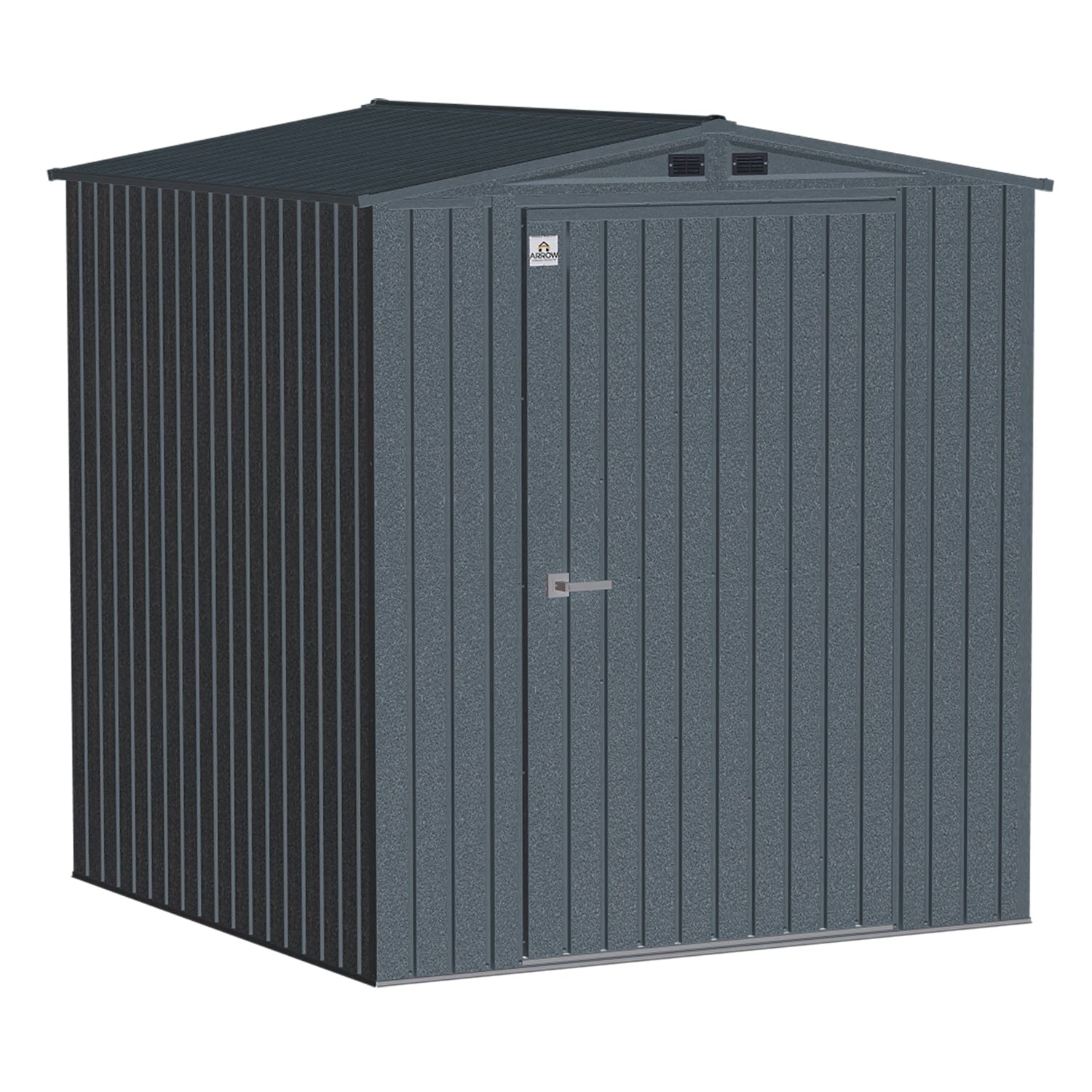 Arrow Sheds & Storage Buildings Arrow | Elite Steel Storage Shed, 6x6, ft. Anthracite EG66AN