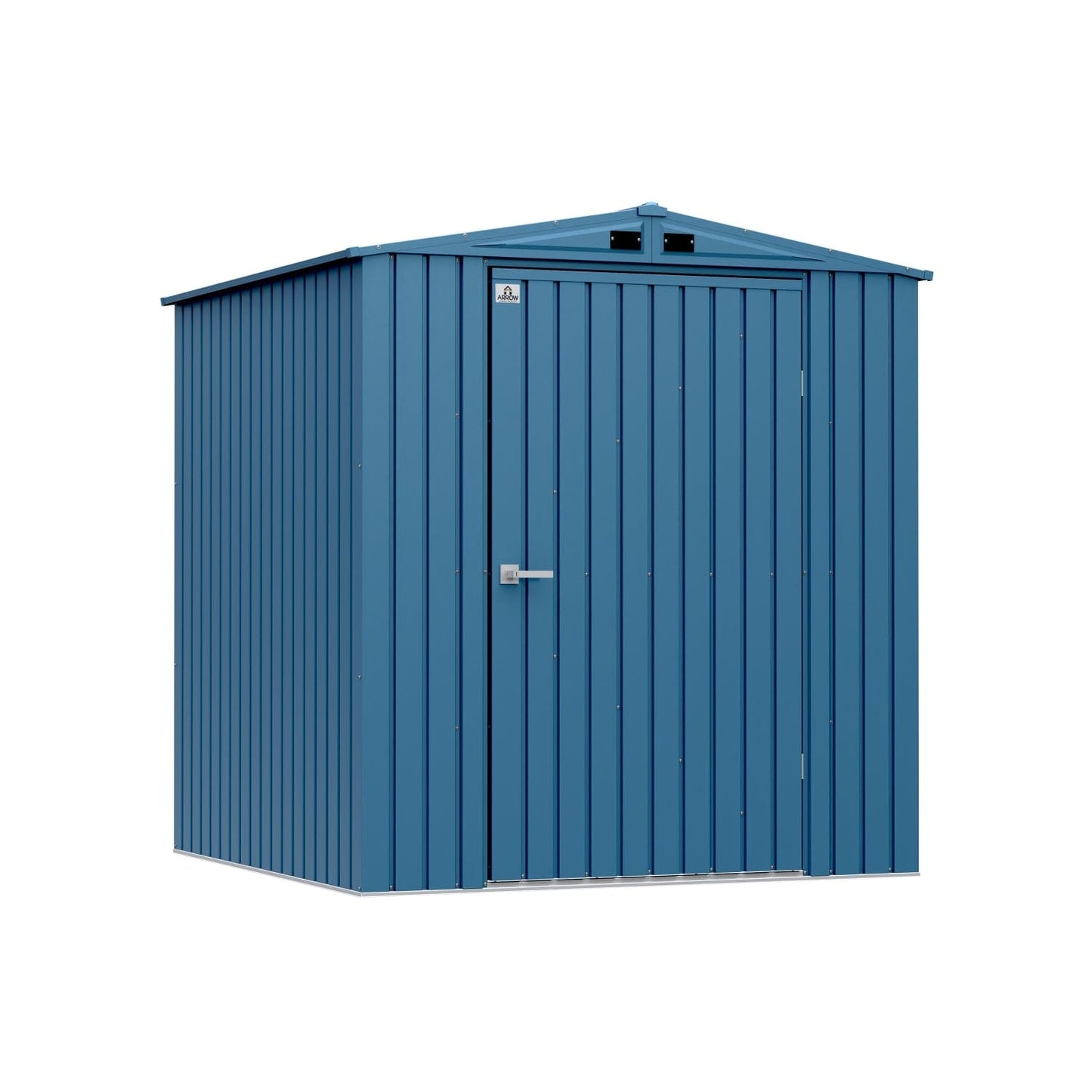 Arrow Sheds & Storage Buildings Arrow | Elite Steel Storage Shed, 6x6 ft. Blue Grey EG66BG