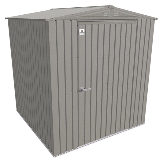 Arrow Sheds & Storage Buildings Arrow | Elite Steel Storage Shed, 6x6, ft. Cool Grey EG66CG