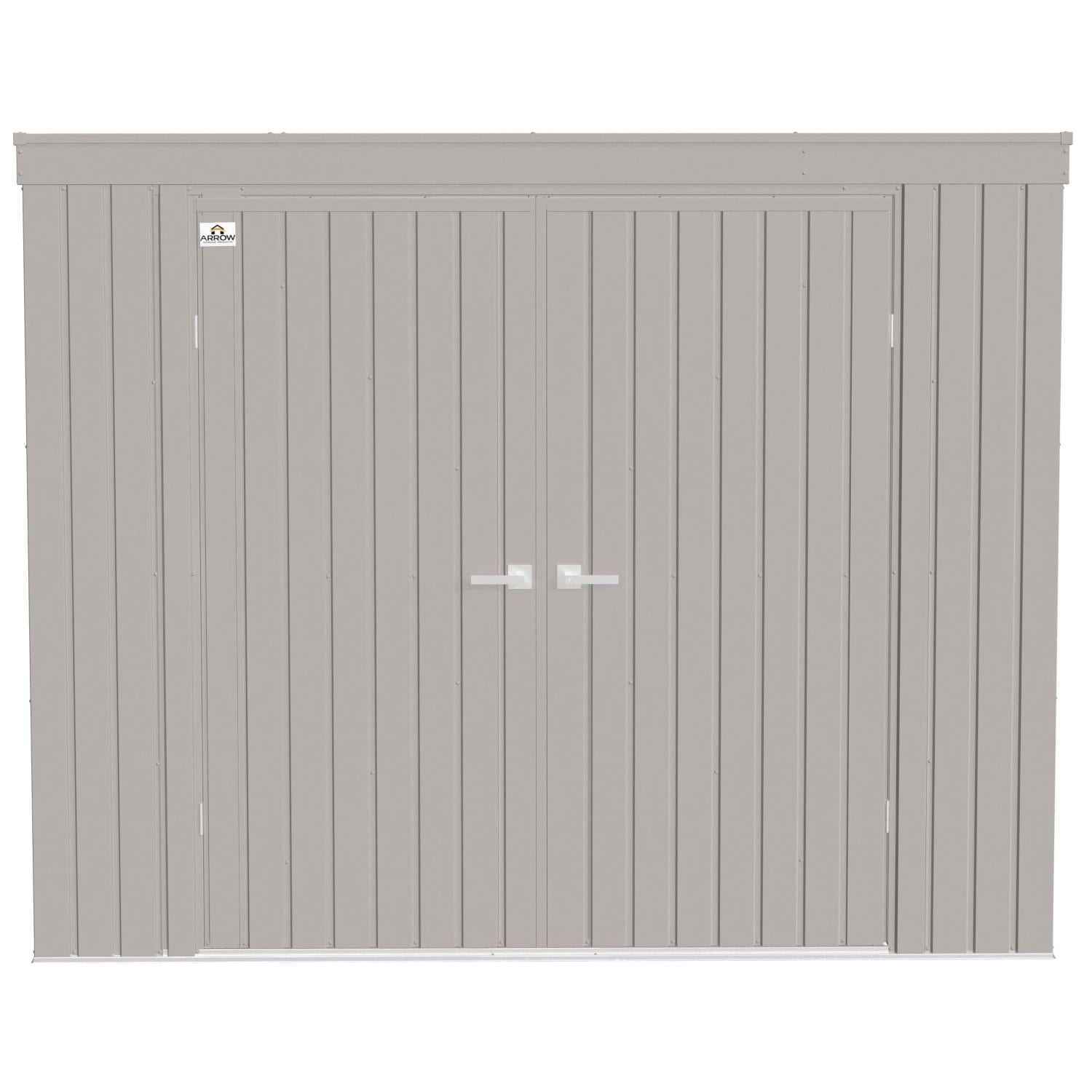 Arrow Sheds & Storage Buildings Arrow | Elite Steel Storage Shed, 8x4, ft. Cool Grey EP84CG