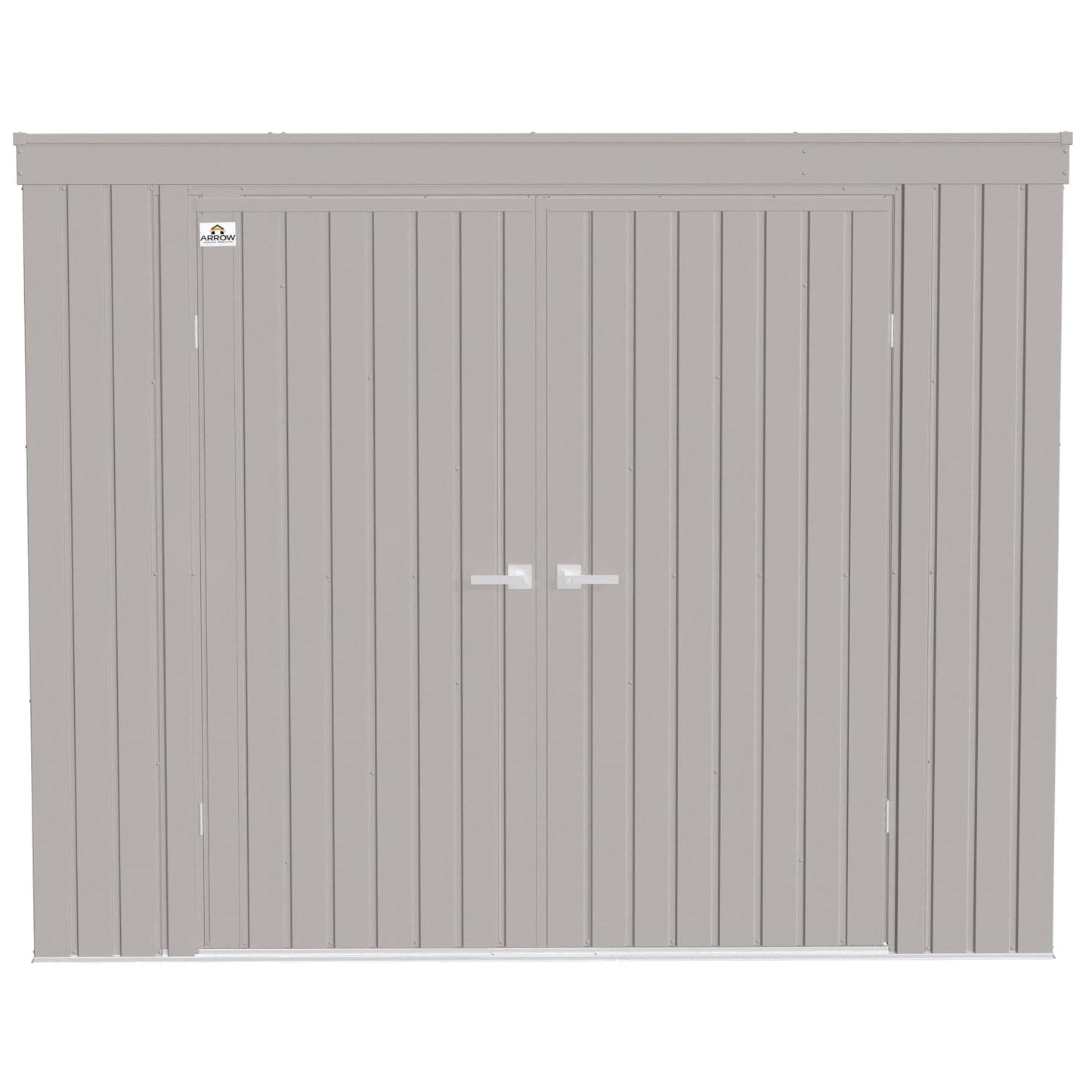 Arrow Sheds & Storage Buildings Arrow | Elite Steel Storage Shed, 8x4, ft. Cool Grey EP84CG