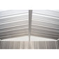 Arrow Sheds & Storage Buildings Arrow | EZEE Shed Steel Storage 6x5 ft. Galvanized Low Gable Charcoal EZ6565LVCC