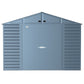 Arrow Sheds & Storage Buildings Arrow | Select Gable Roof Steel Storage Shed, 10x14 ft., Blue Grey SCG1014BG