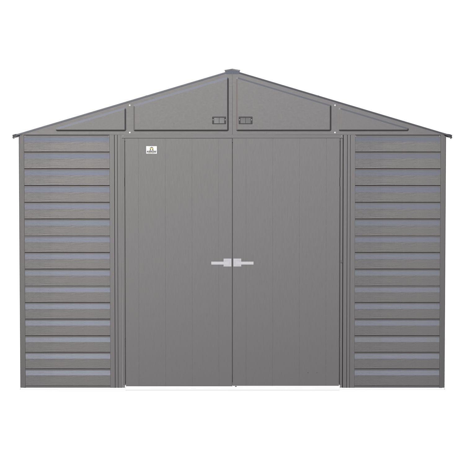 Arrow Sheds & Storage Buildings Arrow | Select Gable Roof Steel Storage Shed, 10x8 ft., Charcoal SCG108CC