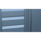 Arrow Sheds & Storage Buildings Arrow | Select Gable Roof Steel Storage Shed, 6x5 ft., Blue Grey SCG65BG