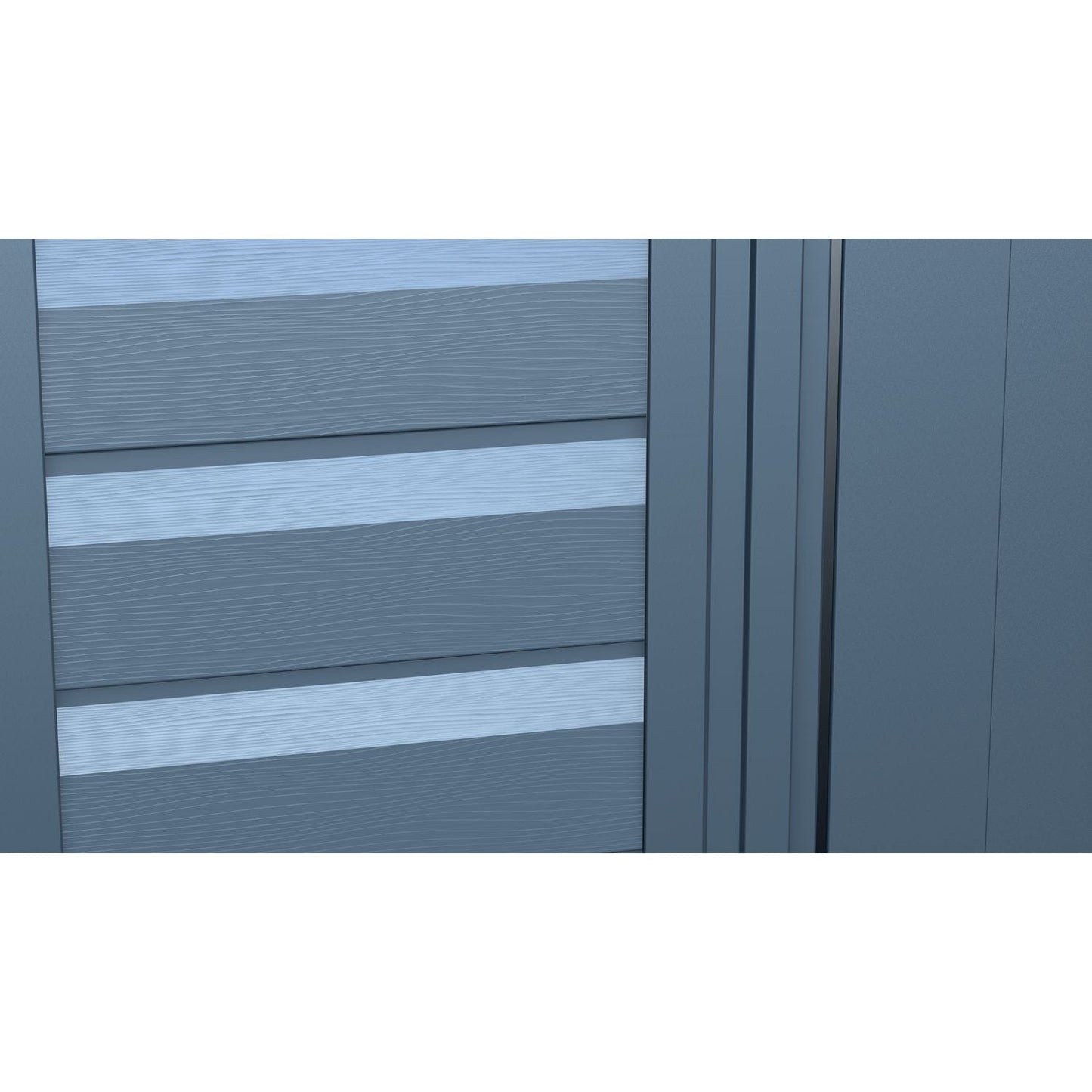 Arrow Sheds & Storage Buildings Arrow | Select Gable Roof Steel Storage Shed, 6x5 ft., Blue Grey SCG65BG