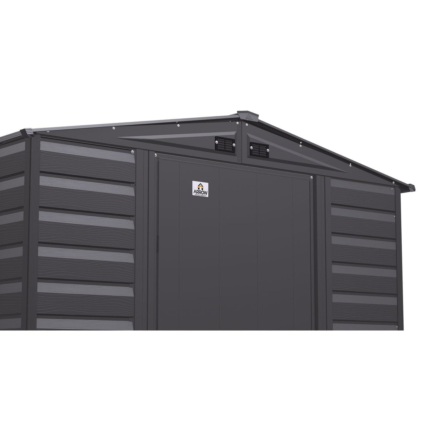 Arrow Sheds & Storage Buildings Arrow | Select Gable Roof Steel Storage Shed, 6x5 ft., Charcoal SCG65CC