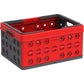 Duramax Foldable Basket Red with Gray - mygreenhousestore.com